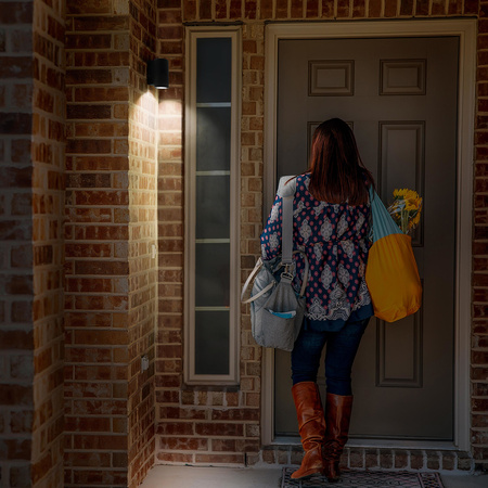 Lampa Ogrodowa Zewnętrzna Kinkiet Elewacyjny LED GU10 IP44 Szary Endura Ledvance