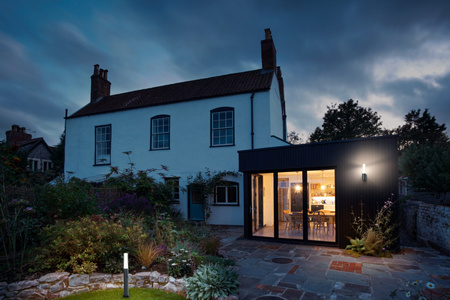 Lampa Ogrodowa Zewnętrzna Kinkiet Elewacyjny LED 7W 470lm 3000K IP44 Szary Endura Ledvance