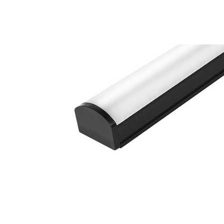 Kinkiet LED Lampa Ścienna 12W 1400lm 4000K 120° Czarny 90cm Lira Masterled