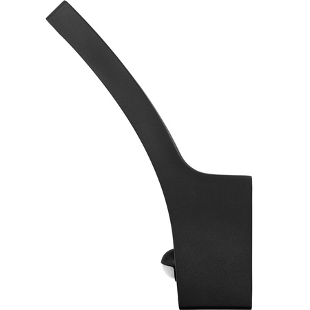 Lampa Elewacyjna LED Zewnętrzna Ścienna Czarna Kinkiet Ogrodowy 10W 4000K IP44 Czujnik Ruchu LOGIA LUMILED