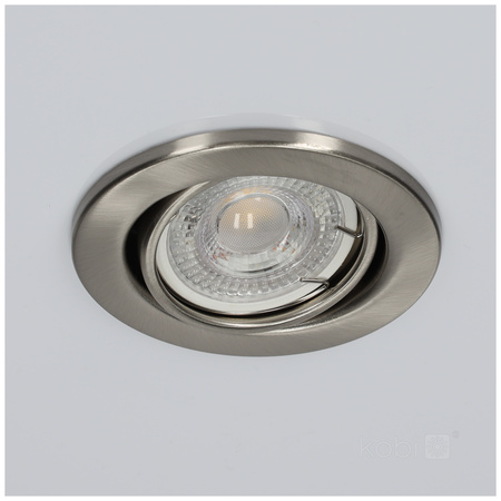 Oprawa Podtynkowa Lampa Punktowa Oczko Spot GU10 Chrom JVS Kobi