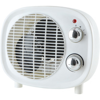 Termowentylator 2000W Kompaktowy Biały Retro Sanico Goldlux