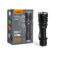 Latarka Ręczna Akumulatorowa LED 20W 2000lm 4 Tryby Pracy USB-C Wodoszczelna IP68 Videx