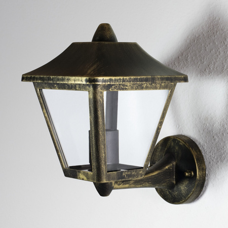 Lampa Ogrodowa Zewnętrzna Kinkiet Elewacyjny LED E27 IP44 Czarny Endura Ledvance