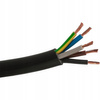Przewód Kabel OW H05RR-F 300/500V 5x2,5mm Czarny 1m ELEKTROKABEL