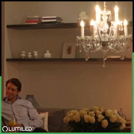 6x Żarówka LED E14 Świeczka BA35 5W = 40W 470lm 4000K Neutralna 180° LUMILED