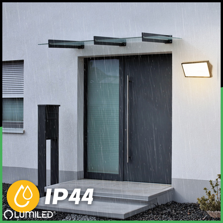 Lampa Ogrodowa Zewnętrzna Kinkiet Elewacyjny CCT 20W LED IP44 MAVIS LUMILED