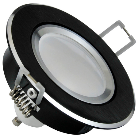 Oprawa sufitowa podtynkowa ruchoma SUN OLAL GOLDLUX (Polux) alu czarny GU10