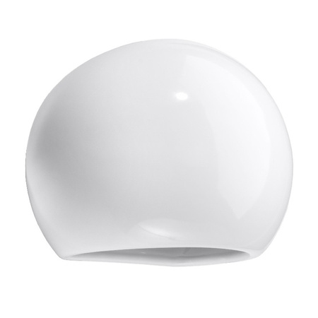 Lampa Ścienna Kinkiet E27 Owalna Biała Nowoczesna Pontius Sollux