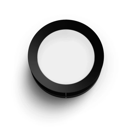 Kinkiet Ogrodowy Lampa Elewacyjna Zewnętrzna LED 12W 1200lm 2700K IP44 Czarna Actea Philips