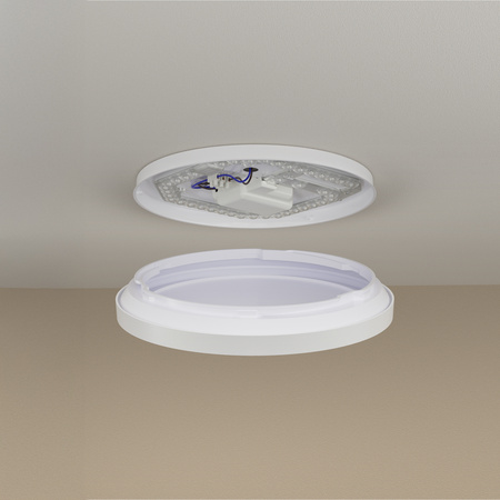 Lampa Sufitowa Plafon LED 36W 3600lm 2700K Ciepła Efekt Gwiazd Moire CL200 Philips