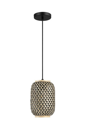 Lampa Sufitowa Wisząca Zwis Czarny Adalla Rabalux