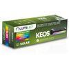 Lampa Solarna Ogrodowa LED Kinkiet Ścienny Elewacyjny 3000K + RGB KEOS LUMILED