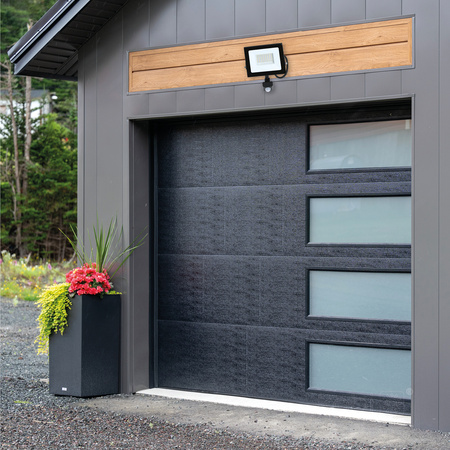 Naświetlacz LED Zewnętrzny Ogrodowy 50W 4270lm 4000K Neutralny 120° z Czujnikiem Ruchu IP44 IK05 Czarny MHC Kobi