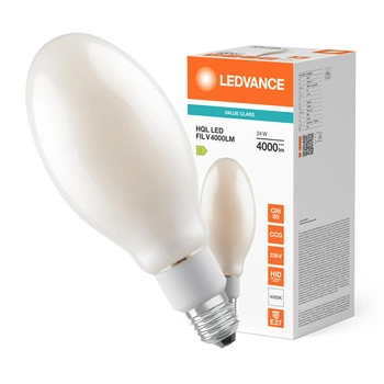 Żarówka LED HQL E27 24W = 80W 4000lm 4000K Neutralna Biała FILAMENT LEDVANCE