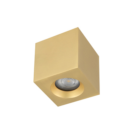 Oprawa Natynkowa Sufitowa GU10 SPOT TUBA Złota Wodoodporna IP44 PARANA 10720 Nowodvorski