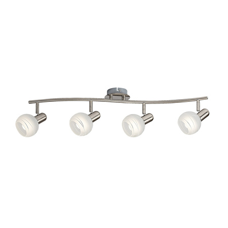 Lampa Sufitowa Punktowa Reflektor Spot 4x E14 Chrom Nowoczesny Aurel 6344 Rabalux