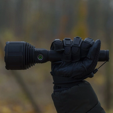 Latarka LED Taktyczna Akumulatorowa Wojskowa Ręczna USB XHP9090 3000lm long Pro VA0043 Vayox