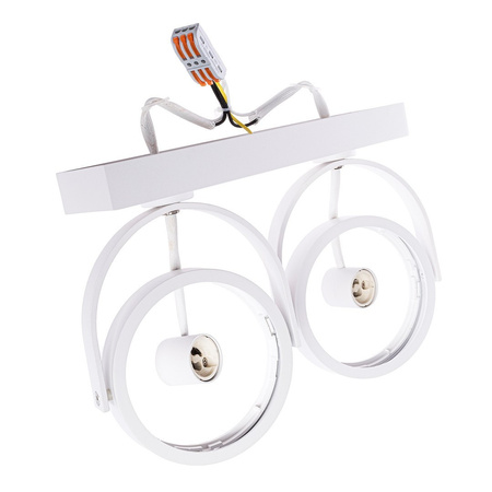 Oprawa Natynkowa Halogenowa Lugar Biała 2xAR111 GU10 Spot Milagro
