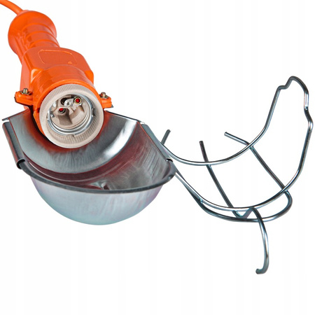 Latarka Warsztatowa Lampa Garażowa LED E27 230V na Kablu 5m MasterLED