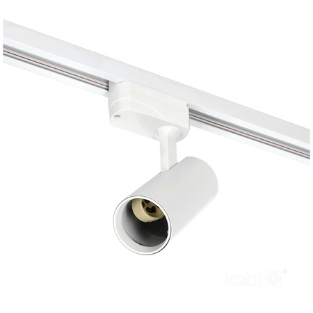 Lampa Szynowa Szynoprzewód 1-Fazowy + Reflektor Punktowy 4x GU10 1m Biały Nextrack Go Kobi