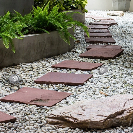 Lampa Solarna LED Ogrodowa Kamień SOLARNY 6500K Czujnik Zmierzchu Zewnętrzny