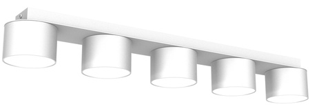 Lampa Sufitowa DIXIE Biała 5xGX53 Milagro