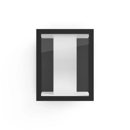 Kinkiet Ogrodowy LED Lampa Zewnętrzna Elewacyjna 15.8W 1180lm IP44 White and Color Ambiance RGB + TW Czarna Inteligentna SMART Zigbee Bluetooth Impress Philips HUE