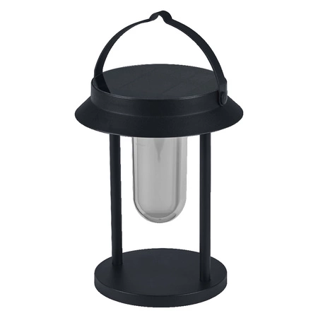 Lampa Ogrodowa Inteligentna Solarna Latarnia 3W 200lm 3000K Ciepła RGB+W Ściemnialna IP44 Czarny SMART+ Bluetooth Solar Ledvance