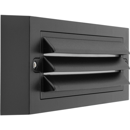 Kinkiet Ogrodowy Elewacyjny Lampa Ścienna LED 6W CZARNA POLA