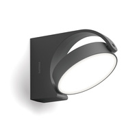 Kinkiet Ogrodowy Lampa Elewacyjna Zewnętrzna LED 7W 680lm 4000K IP44 Antracyt Mimosa Philips