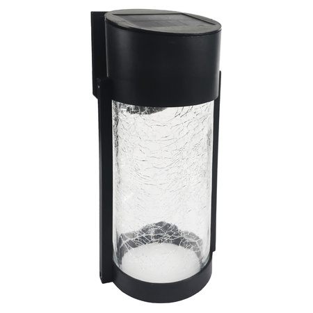 Kinkiet Lampa Solarna LED Ogrodowa Elewacyjna 4000K IP44 Czujnik Zmierzchu