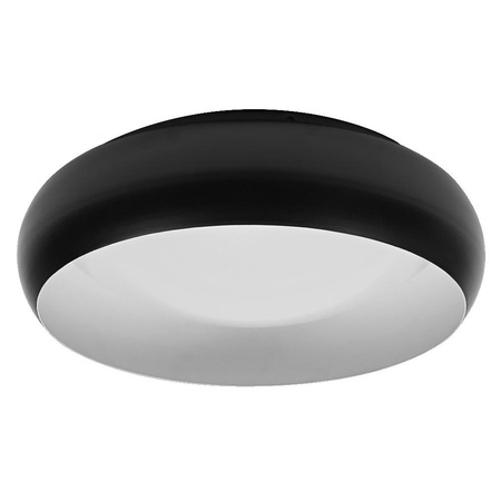Plafon LED Lampa Sufitowa Natynkowa 16W 1000lm 3000K Ciepła Ściemnialna Czarny Biały 30cm Orbis Ledvance