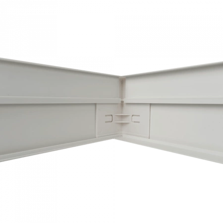 Ramka Zatrzaskowa Natynkowa do Paneli LED 60x60 PCV 65mm Biała Ecolight