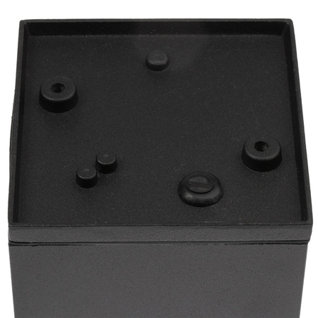 Lampa Sufitowa SPOT LED QUAZAR 17 GU10 IP44 KOBI ALUMINIUM Kwadratowa Czarna