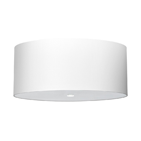 Lampa Sufitowa Plafon LED OTTO 5xE27 Oprawa Okrągła 60cm Biała SOLLUX