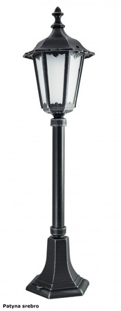 Lampa Ogrodowa Zewnętrzna Stojąca SŁUPEK Retro Midi K 5002/3/M E27 76cm Su-Ma