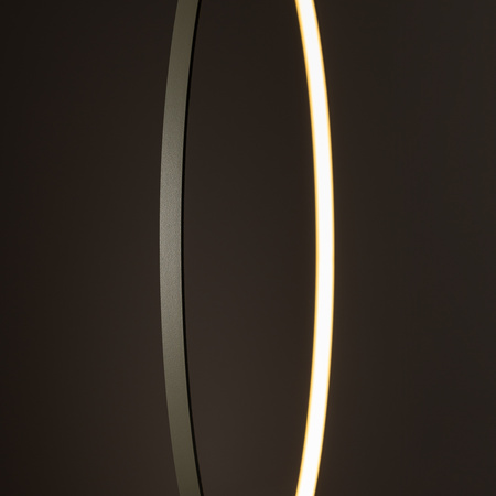 Lampa Sufitowa Wisząca LED 21W 660lm 3000K Ciepła Oliwkowa Nowoczesna CIRCOLO LED M 11401 Nowodvorski