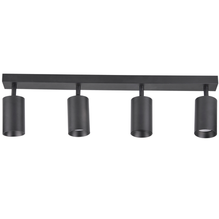 Lampa Listwa Oprawa Sufitowo-Ścienna LED 4 x GU10 MARIBEL Czarny GOLDLUX (Polux)
