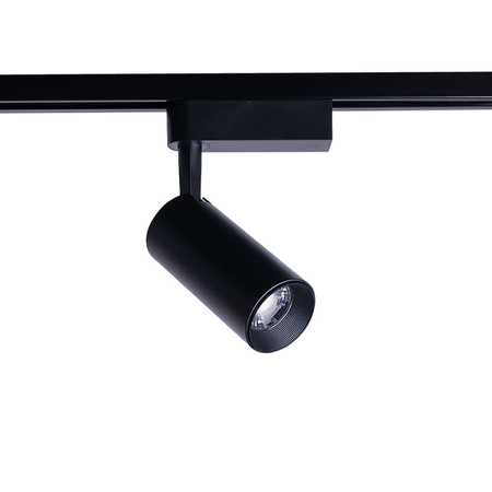 Reflektor Szynowy Lampa do Szynoprzewodów 1-fazowy LED 20W 1400lm 3000K Ciepła Czarny Nowoczesna PROFILE IRIS 9005 Nowodvorski