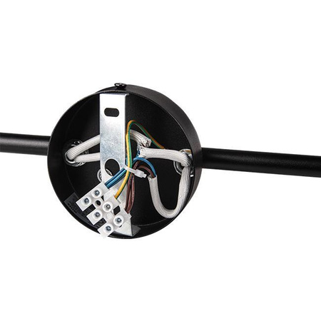 Kinkiet Lampa Sufitowa Spot Reflektor Czarno Złoty LED Ruchomy GU10 35W