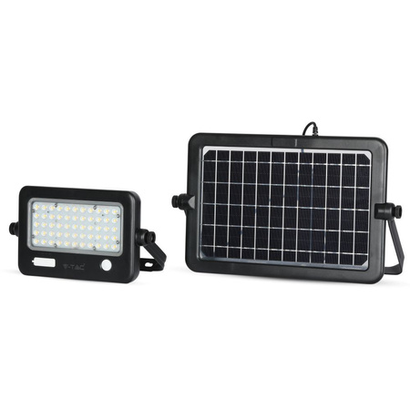 Naświetlacz LED 10W 4000K IP65 + Panel Solarny USB IP65 VT-788-10 V-TAC