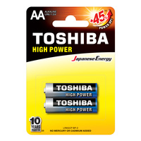 Baterie Alkaliczne TOSHIBA HIGH POWER LR6 AA 1,5V Blister 2szt