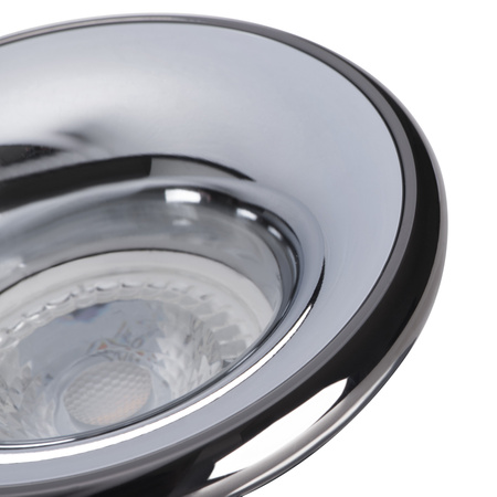 Oprawa sufitowa podtynkowa ELNIS S GU10/GU5.3 Okrągła Biała KANLUX