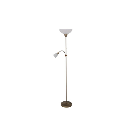 Lampa Stojąca Oprawa Podłogowa E27 Brązowy Klasyczny Pearl classic 4019 Rabalux