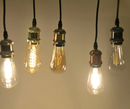 LAMPA wisząca Zawiesie z oprawką IL MIO NOLA E27 chrom 100cm kabel czarny