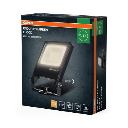 Lampa Ogrodowa LED Wbijana LED 20W 1700lm 3000K Ciepła Szary IP65 Endura Osram