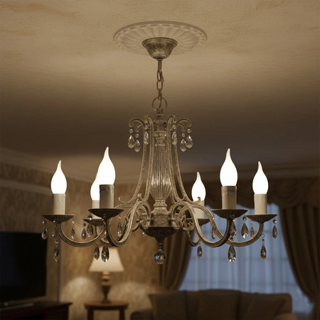 6x Żarówka LED E14 Świeczka BA35 2,2W 470lm = 40W 4000K Neutralna 360° Filament KLASA A LUMILED