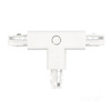 Łącznik do Szynoprzewodu 3-Obwodowy T Zewnętrzny Biały Kobi