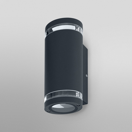 Lampa Ogrodowa Zewnętrzna Kinkiet Elewacyjny LED GU10 IP44 Szary Endura Ledvance